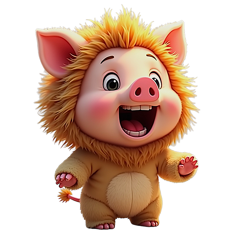 JujuPig Lion