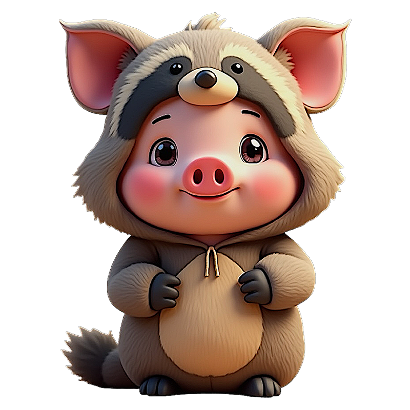 JujuPig Raccoon