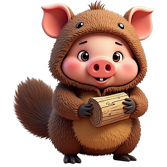 JujuPig Beaver