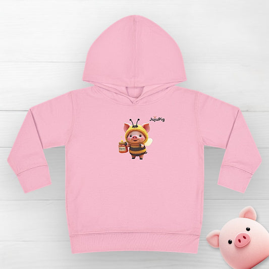 JujuPig Bumblebee - Toddler Fleece Hoodie | Cute Graphic Hoodie for Boys & Girls