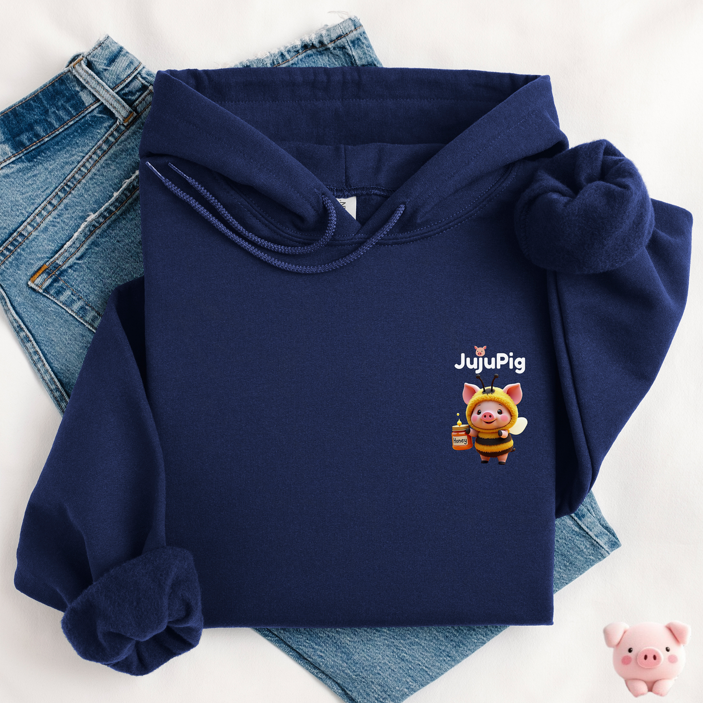 JujuPig Bumblebee - Kids Unisex Hoodie | Graphic Hoodie for Boys & Girls