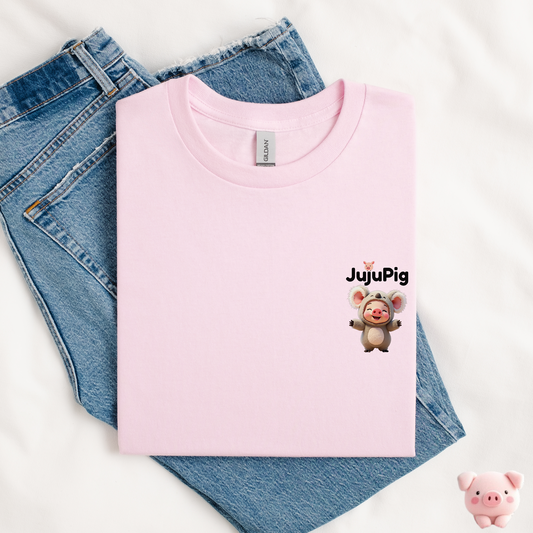 JujuPig Koala - Kids Unisex Heavy Cotton T-shirt | Graphic Tee for Boys & Girl